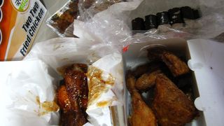 夜遅くのテイクアウトに