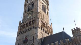 ブリュージュの街並みを一望