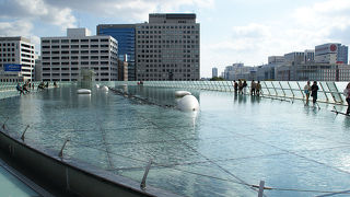 まさに都会のオアシス