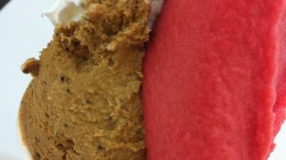 ジェラートとフレッシュジュース