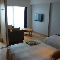 エアポートビュースタンダードツインルームです。