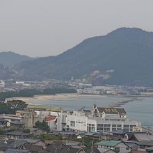 津田の松原ＰＡからの景色