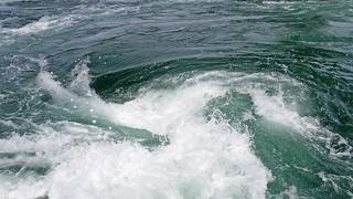 高速観測船うずしお号はうずしおの近くまで行って圧巻．ぜひ乗るとよい