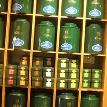 紅茶のコーナー