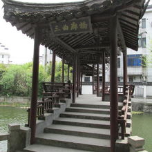 三曲廊橋は珍しい。