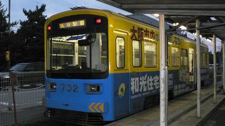 チンチン電車をゆっくり見ることができる駅、浜寺駅前駅（はまでらえきまええき）