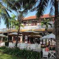 朝食会場　のんびり食事できました