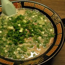 有名なとんこつ。