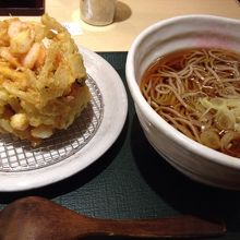 かき揚げ蕎麦