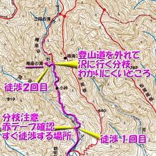 分枝点までのマップ