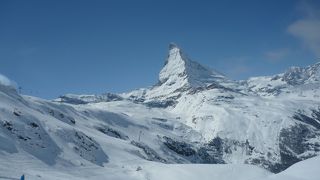 真っ白のマッターホルン