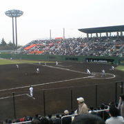 甲子園予選でよく利用されます