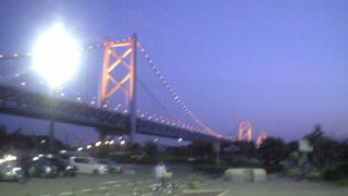 瀬戸大橋が絶景です。