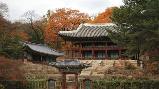 チャングムが散策する場面