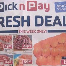 Pick n Pay　チラシの一部