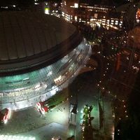 上から見る東京ドームがキレイです