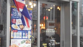 英国風ＰｕＢで。。「VICTORIAN PUB THE ROSE & CROWN」～有楽町～