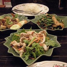 3品あれば二人でちょうど良いくらい