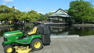 湘南ベルマーレ本拠地の広い公園。