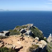 ディアスポイントからフォルス湾と眺めるアグラス岬方面