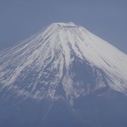 空からの富士山は見る事が出来れば　なかなかの景色です