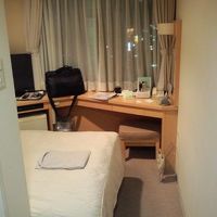 部屋はコンパクトでした。