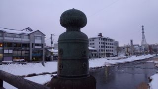 上の橋擬宝珠 --- 盛岡市の観光スポット「上の橋」。その橋を飾っている「擬宝珠」です。