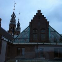 最上階の窓からの眺めです