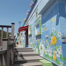 喫茶店もオシャレです。