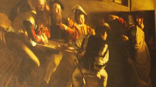 カラヴァッジョの３作品がみられるフランチェージ教会