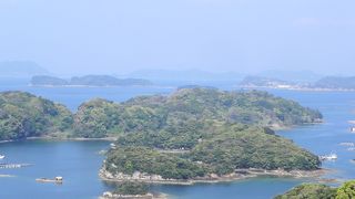 手軽に九十九島を展望できる