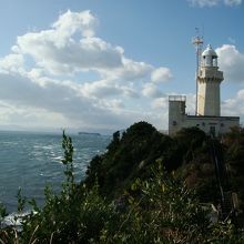 灯台への最後のアプローチ。