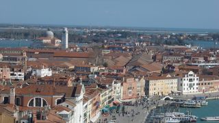 ベネチアの街並みが一望