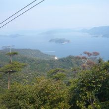 ロープウェイも絶景