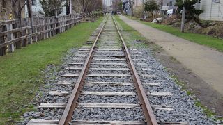 実際に歩けるのは小樽駅南の中央通りからの400ｍ程度です