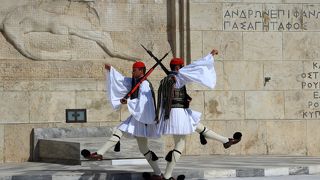 衛兵の交代式は必見