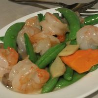 ホテル夕食　この海老が不味い！