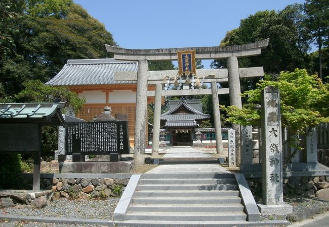 農耕生産の神を祀る