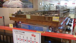 ジオラマが圧巻