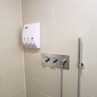 ハンドシャワーとシャンプー・リンス・ボディーソープ