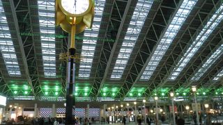 大阪駅構内が見渡せる時空の広場