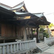 お不動様で親しまれてる神社。