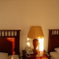 ベッドも大きかったです。