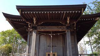鐘楼のある神社