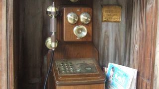 レトロな公衆電話！