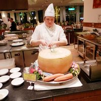 パスタをその場で作ってくれます。