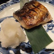 新宿御苑近くで、魚の美味しい和食店