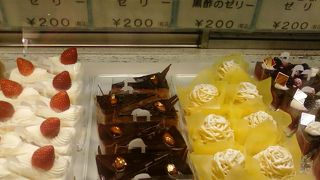 懐かしいケーキです。