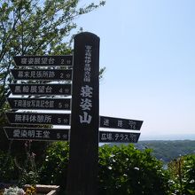 散策しやすい道と距離感