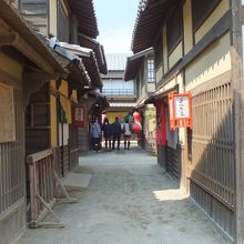 江戸の町が広がっています。